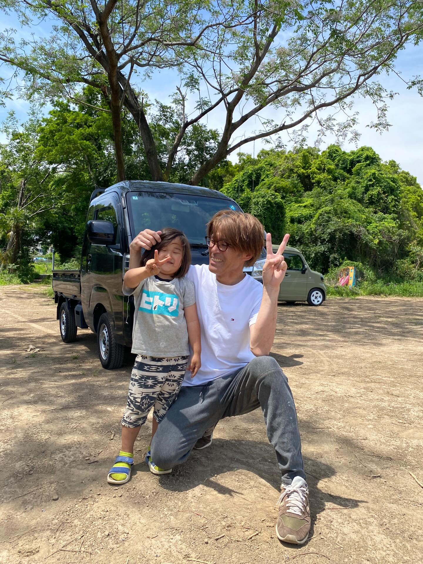 ミニモトパークMPGさんに行ってきました！
オーナーの息子さん、シンくんもいたので2ショット‼️
ちなみに僕もシンくんやで☺️

シンくん、カルピスのマシュマロありがとう😊美味しかったで